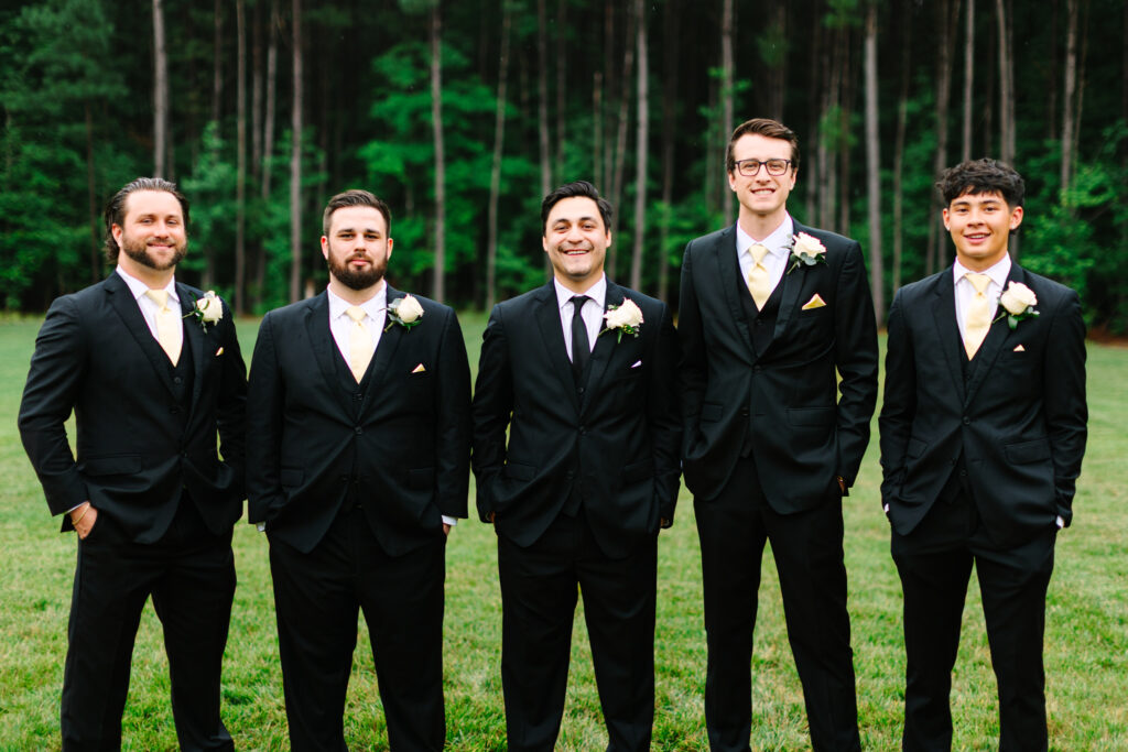 Groomsmen portraits at The Maine of Williamsburg