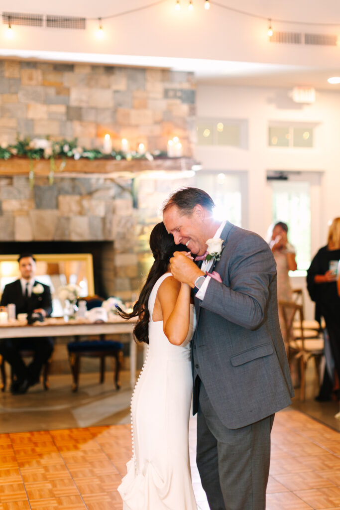 Father and daughter dance at The Maine of Williamsburg wedding reception